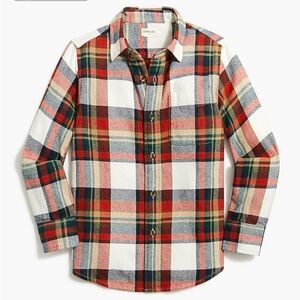 Crewcuts Flannel Button Down Shirt